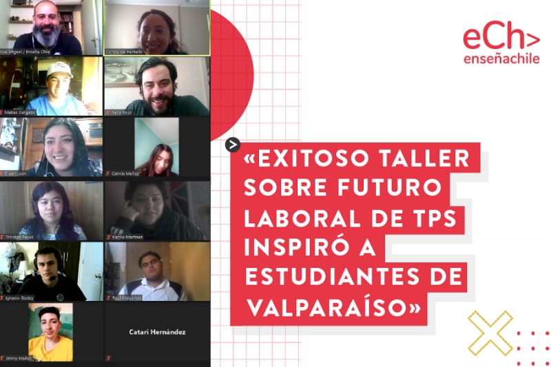 Ejemplos de vida de colaboradores TPS inspiran a estudiantes de Valparaíso