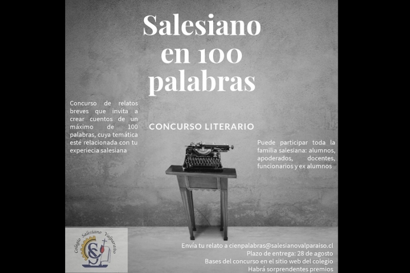 Concurso Literario - Salesiano en 100 palabras