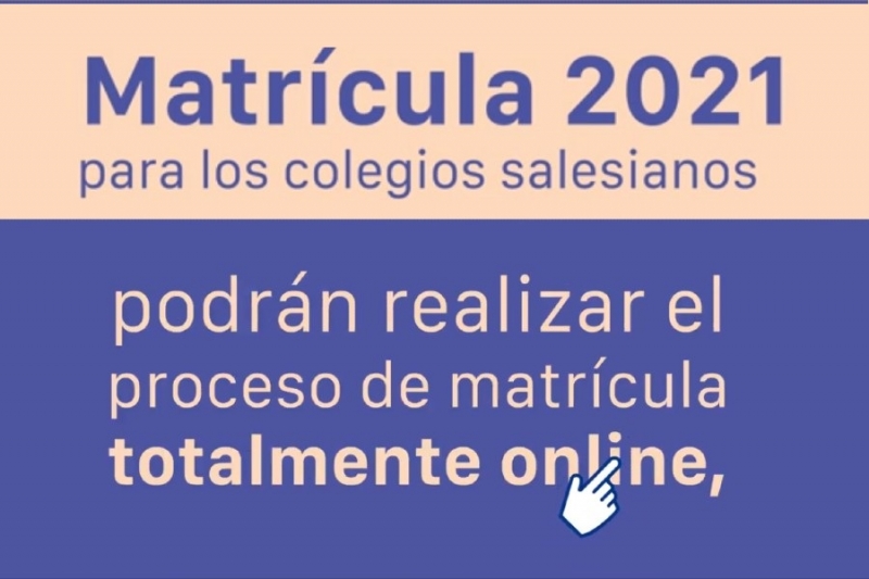 Matricula Salesiana 2021