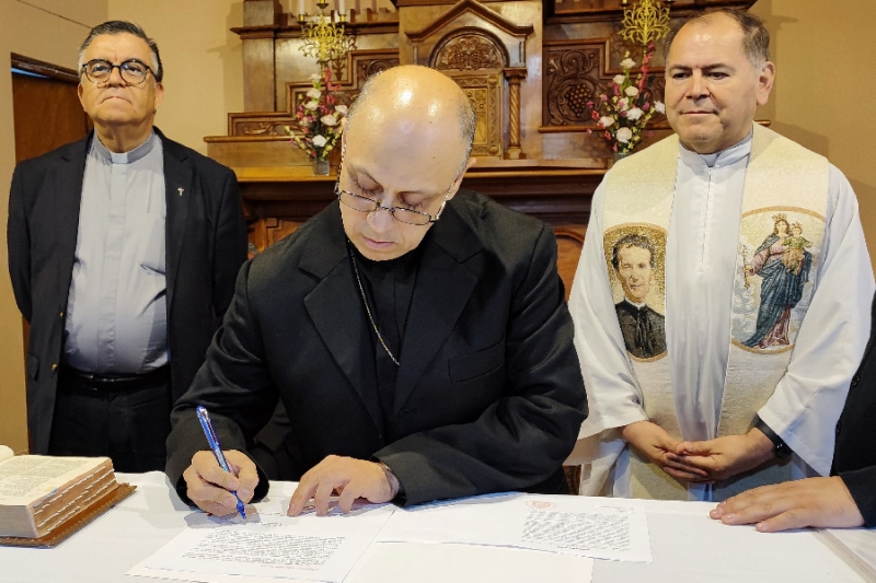 P. Luis Rendich Mendoza asume como nuevo Director de Salesianos Valparaíso