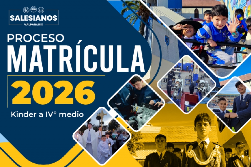 Continúa proceso de Matrículas 2026 en Salesianos Valparaíso – Educar es cosa del corazón