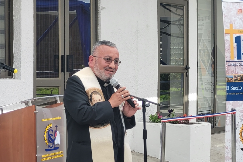 Día de la Inspectoría San Gabriel Arcángel: Un reconocimiento a la trayectoria del Padre Director Juan Pablo Moreno Rojas