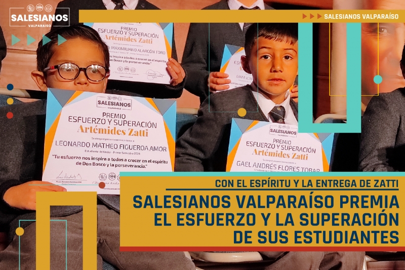Con el Espíritu y Entrega de Zatti: Salesianos Valparaíso Premia el Esfuerzo y la Superación de sus Estudiantes