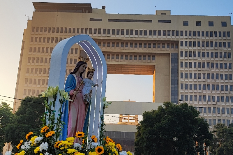 Con María Auxiliadora, caminamos en esperanza por las calles de Valparaíso