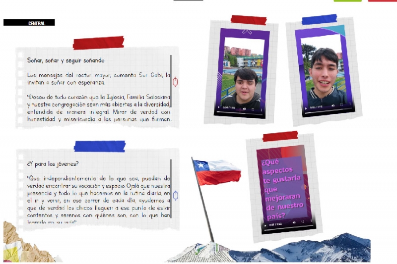 Estudiantes de Salesiano Valparaíso dan su Visión del Futuro de Chile en Boletín Salesiano