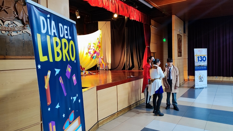 Colegio Salesiano Valparaíso celebra el Día del Libro con una jornada llena de actividades literarias